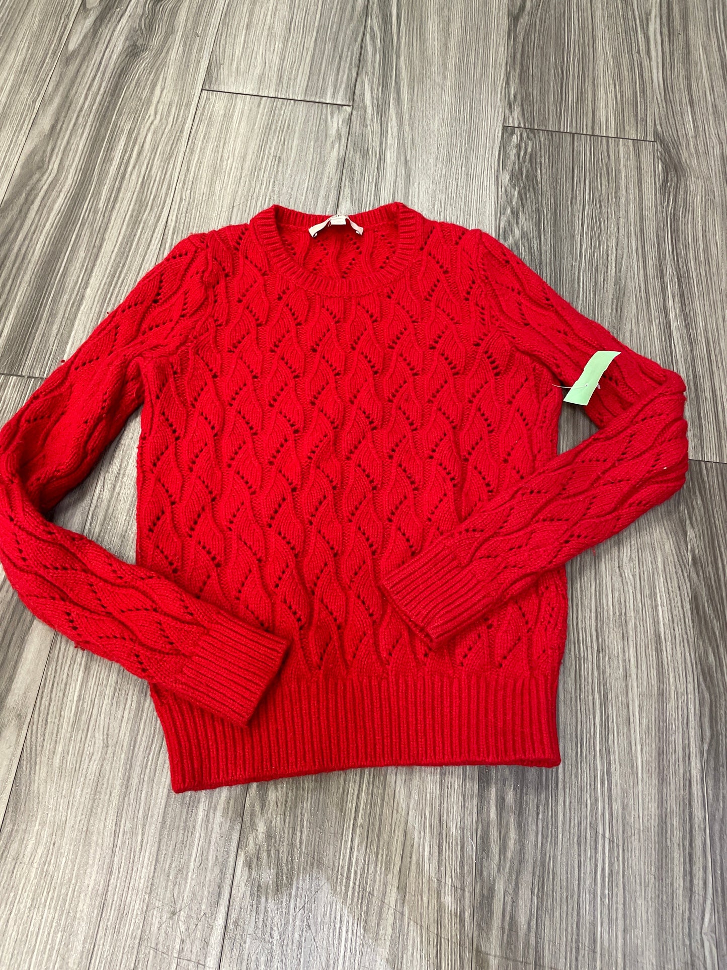 Red Sweater Loft, Size S