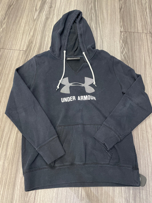 Black Athletic Sweatshirt Hoodie Under Armour, Size M