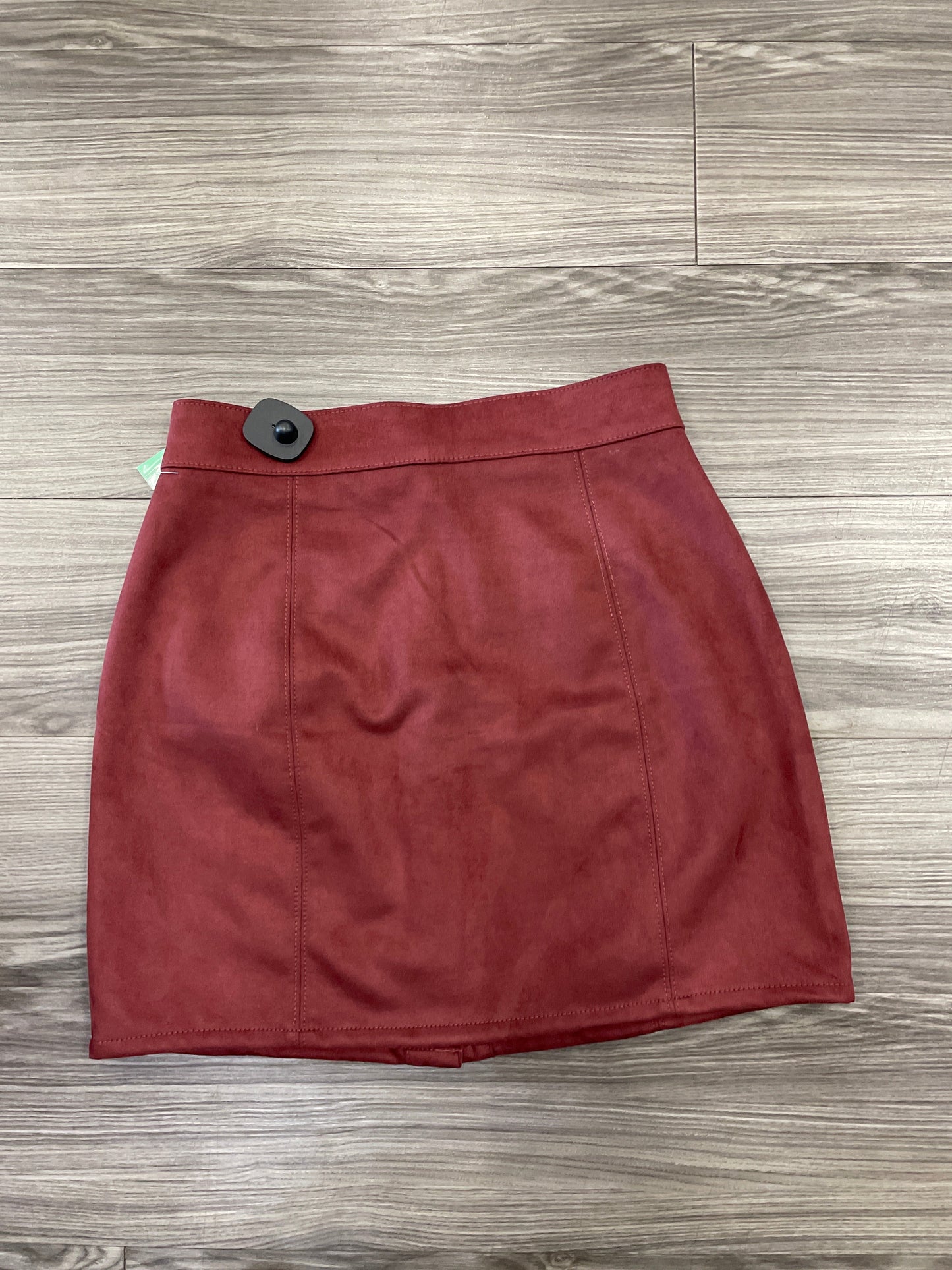 Red Skirt Mini & Short Maurices, Size 8
