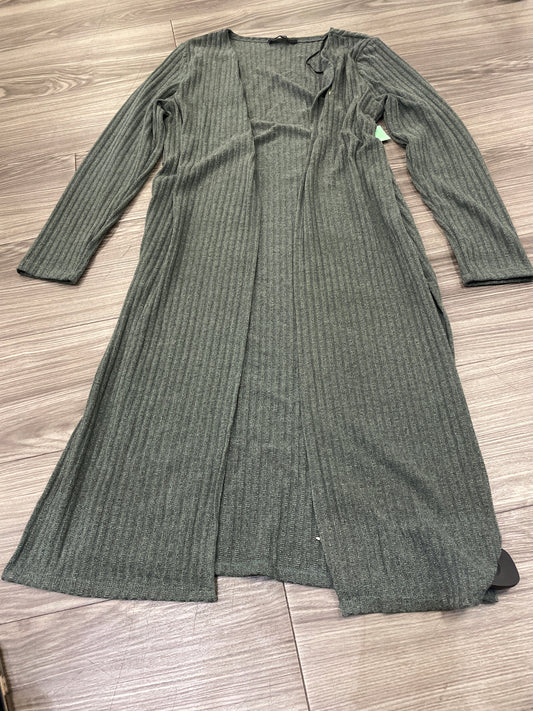 Green Cardigan Clothes Mentor, Size M