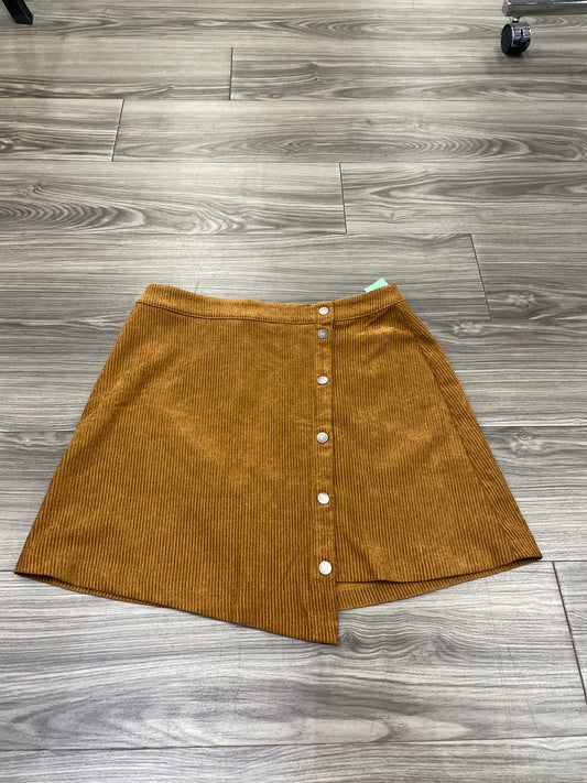 Brown Skirt Mini & Short Lush, Size L