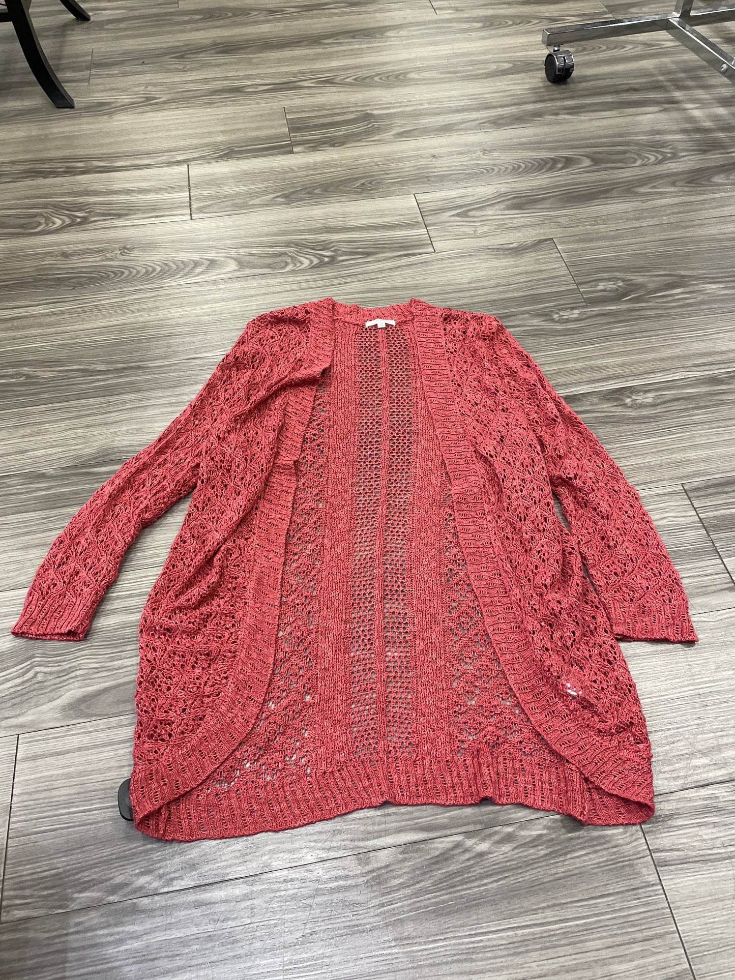 Red Cardigan Maurices, Size M