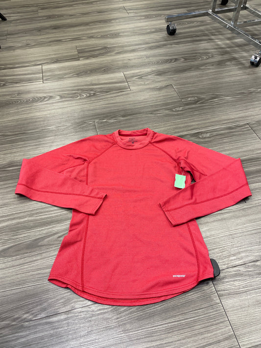 Red Top Long Sleeve Patagonia, Size M