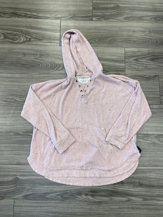 Pink Sweatshirt Hoodie Clothes Mentor, Size L