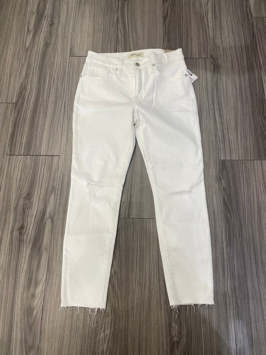 White Jeans Skinny Madewell, Size 6