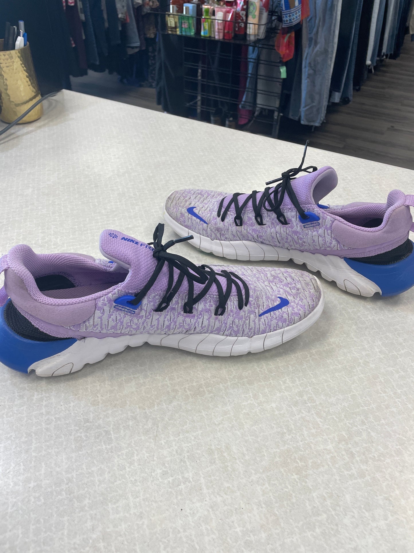 Purple Shoes Athletic Nike, Size 9.5