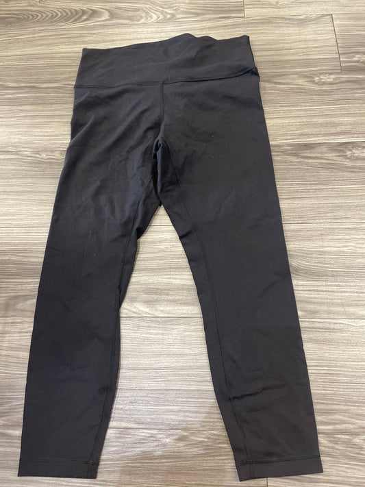 Black Athletic Leggings Lululemon, Size L