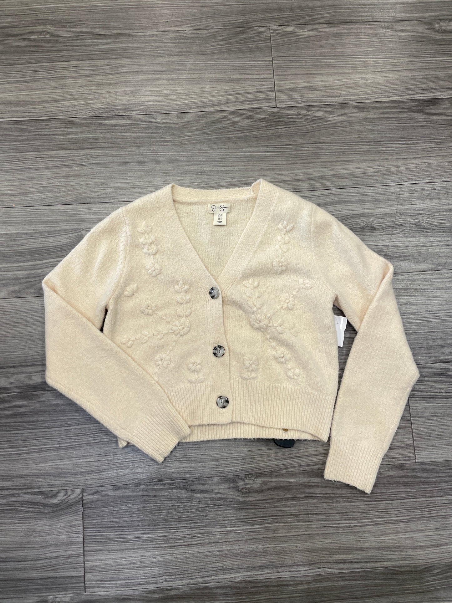 Sweater By Jessica Simpson In Cream, Size: S