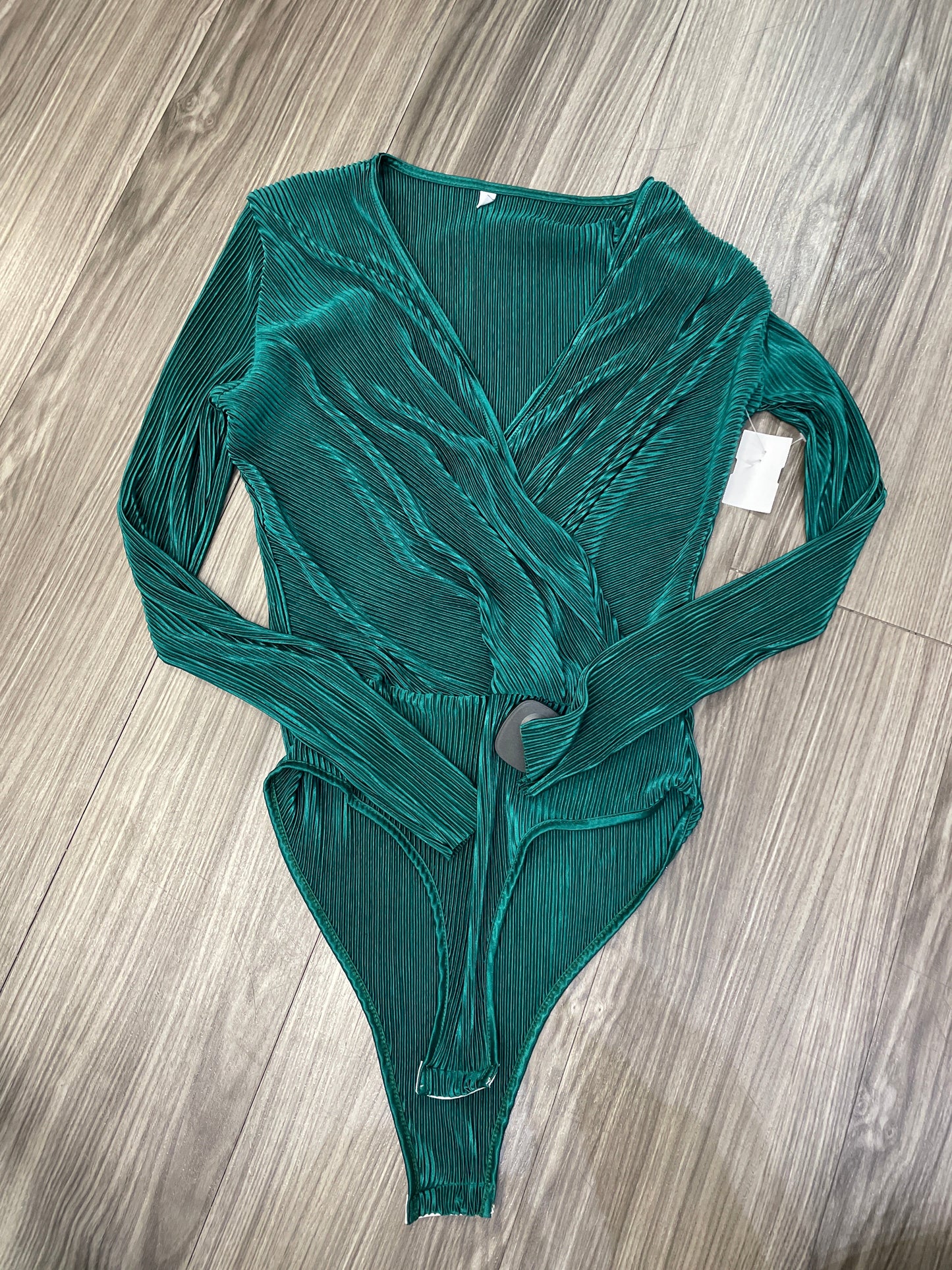 Bodysuit By Clothes Mentor In Green, Size: M