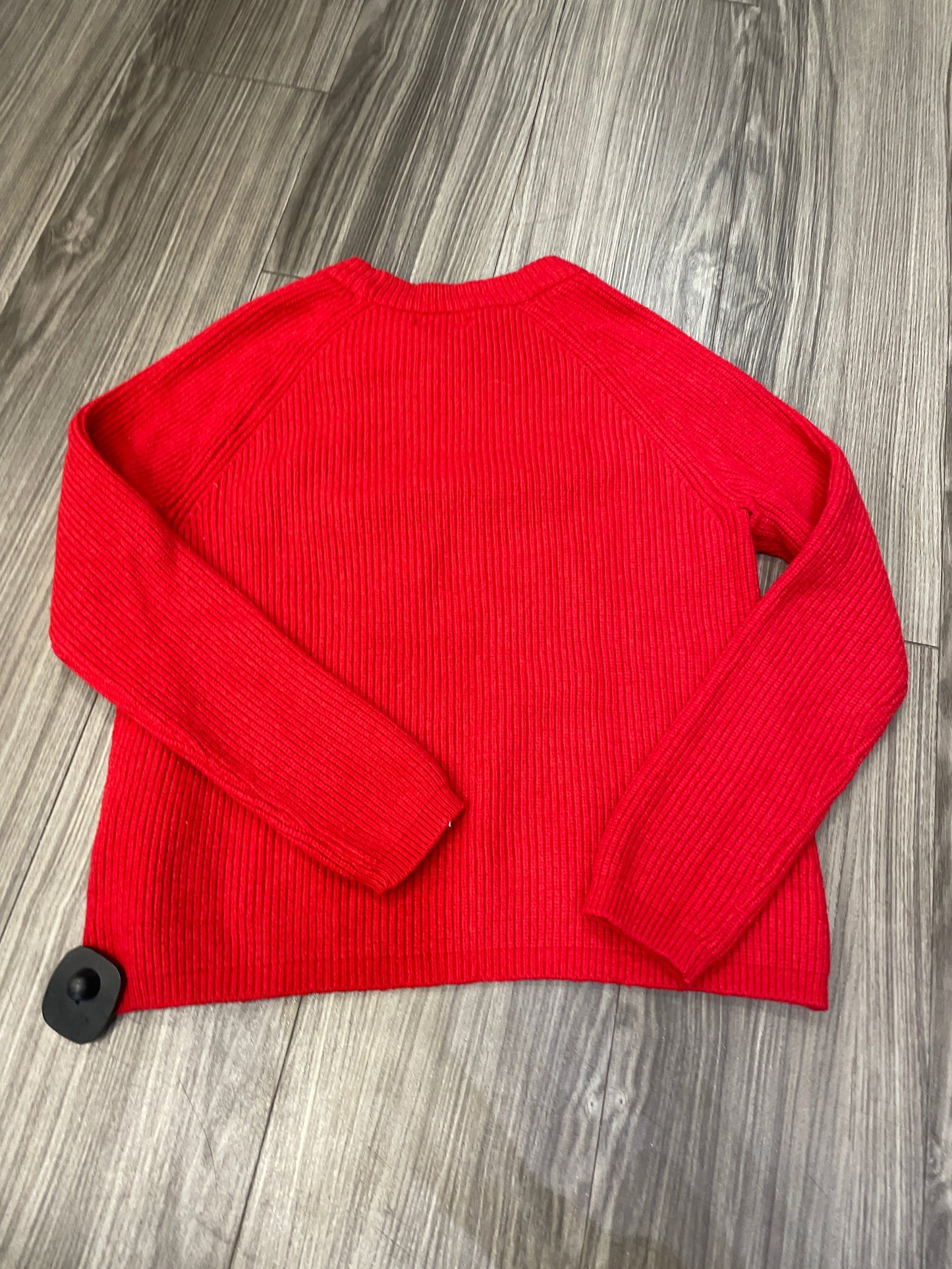 Sweater By Tahari By Arthur Levine In Red, Size: S