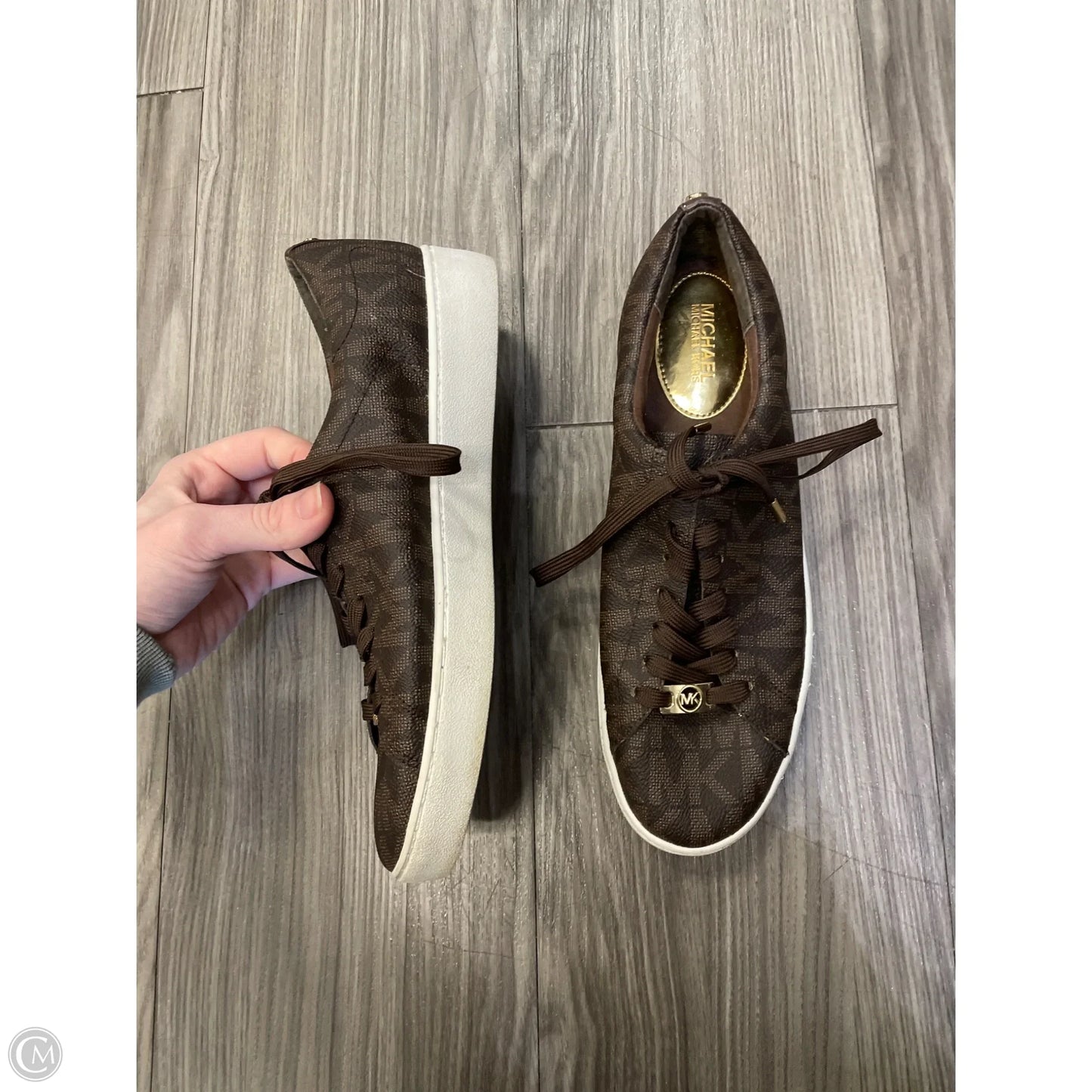 Shoes Luxury Designer By Michael By Michael Kors In Brown, Size: 8.5