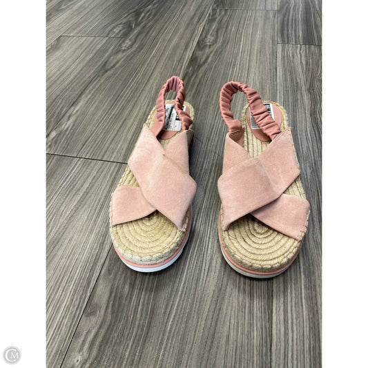 Sandals Heels Block By Marc Fisher In Pink, Size: 8