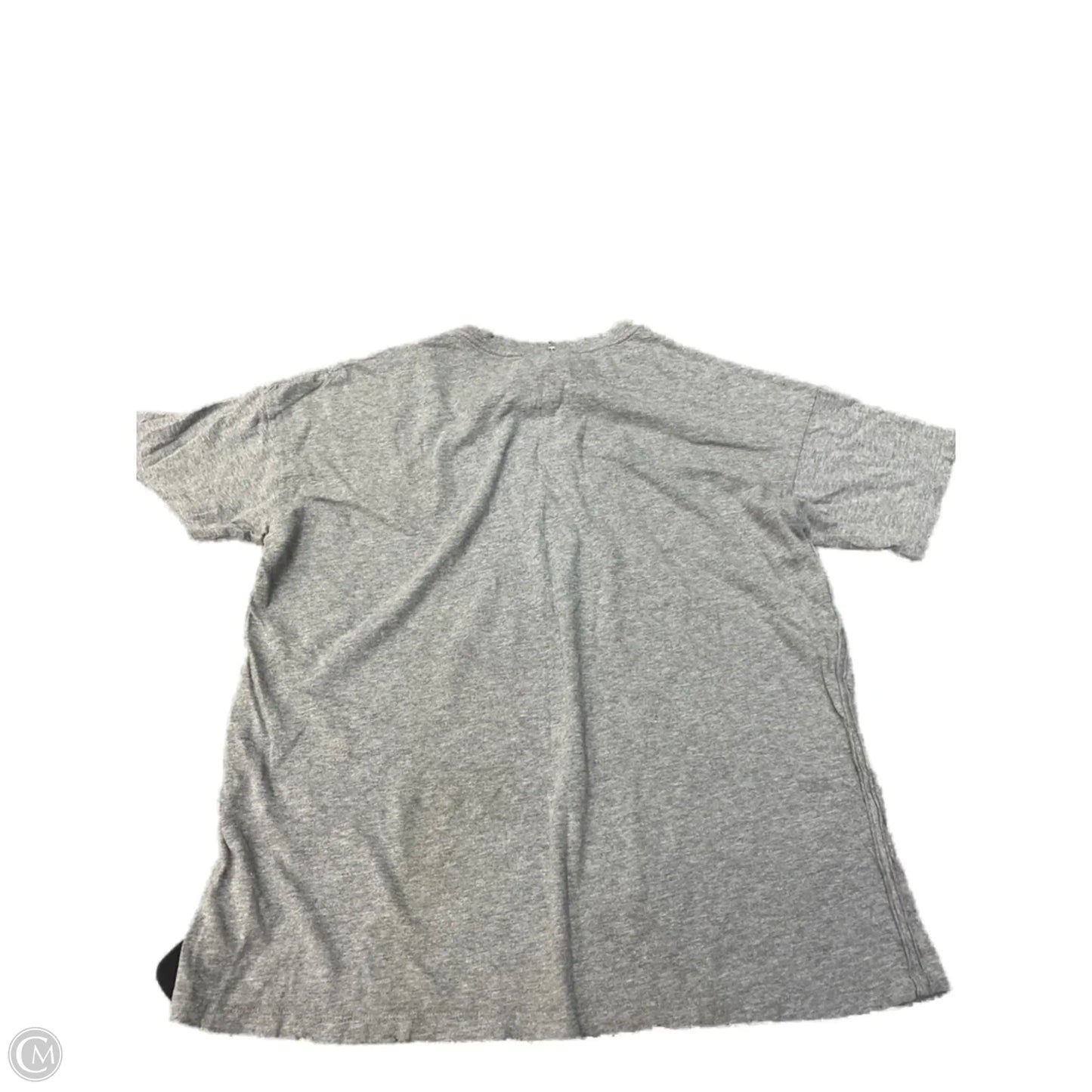 Top Short Sleeve By Aerie In Grey, Size: M