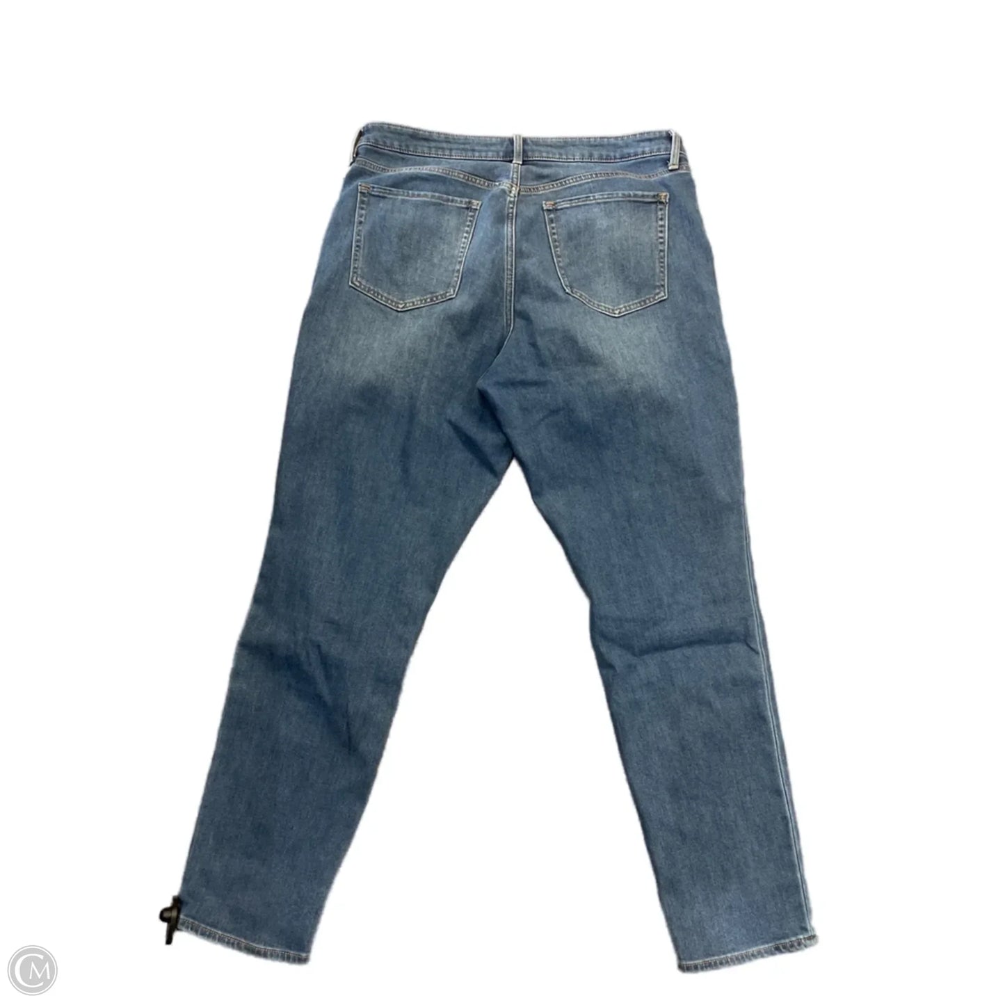 Jeans Straight By Old Navy In Blue Denim, Size: 16l