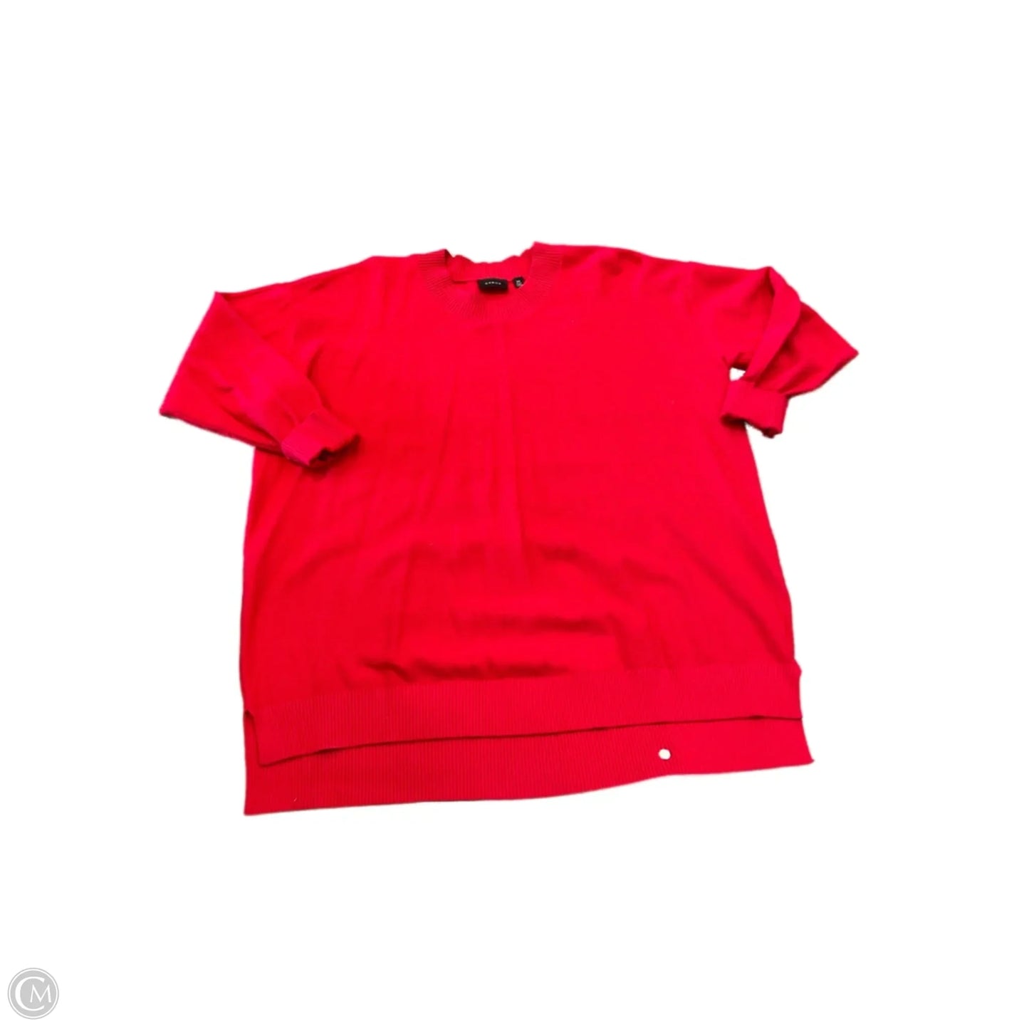 Sweater By Cyrus Knits In Red, Size: 1x