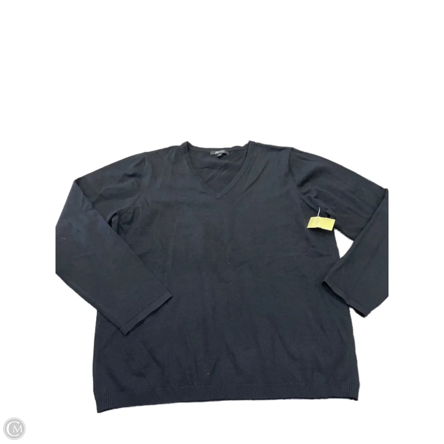 Sweater By Affinity In Black, Size: Xxl