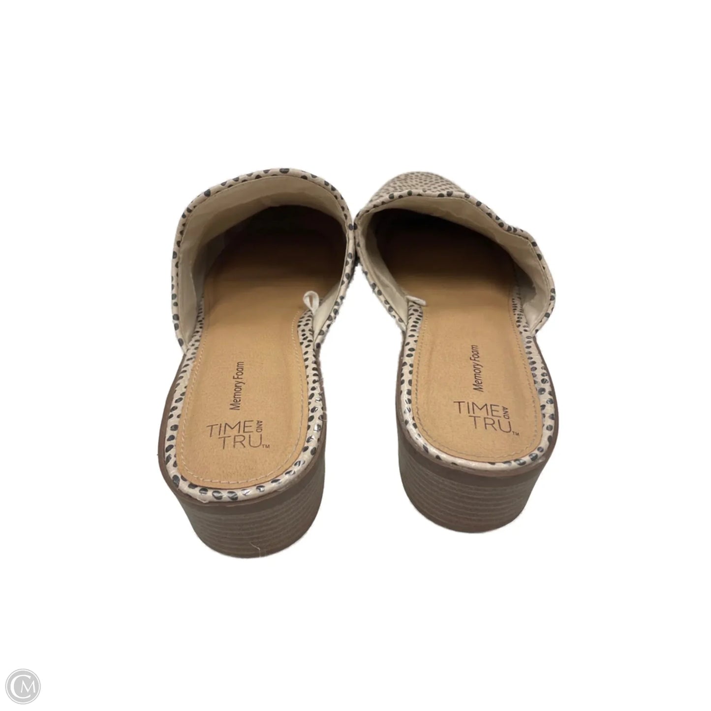 Shoes Flats By Time And Tru In Animal Print, Size: 10