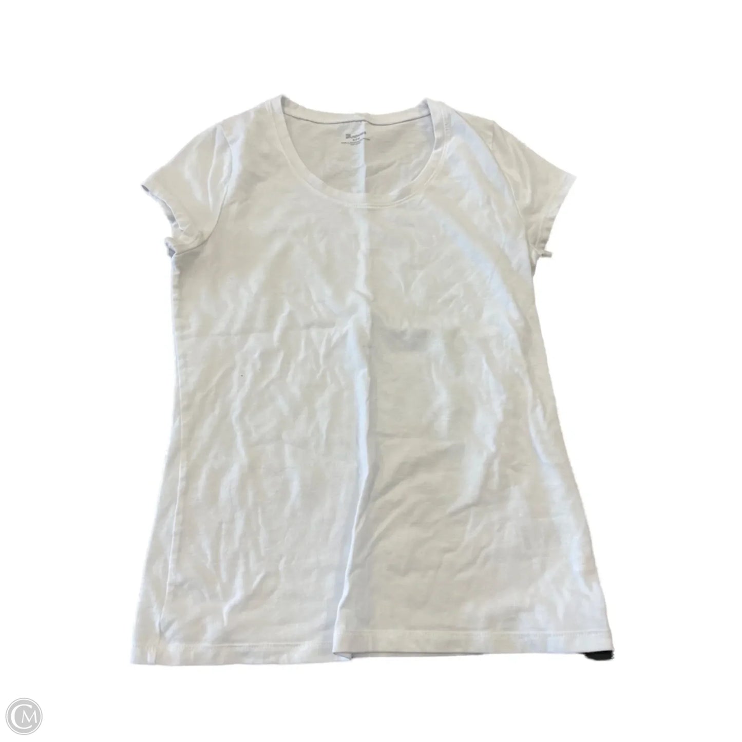 Top Short Sleeve By No Boundaries In White, Size: M