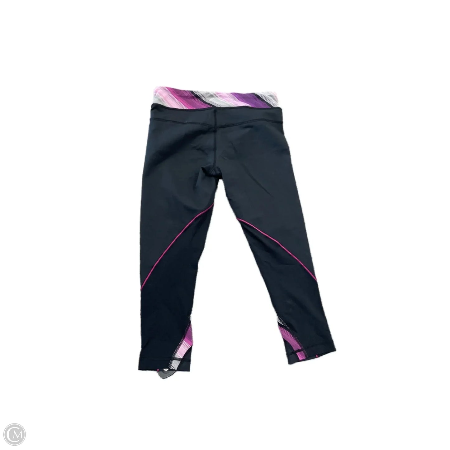 Athletic Leggings Capris By Lululemon In Black, Size: M