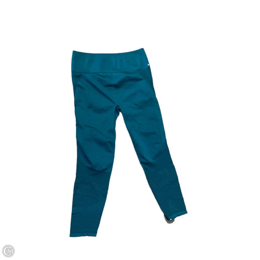 Athletic Leggings By Fabletics In Teal, Size: L