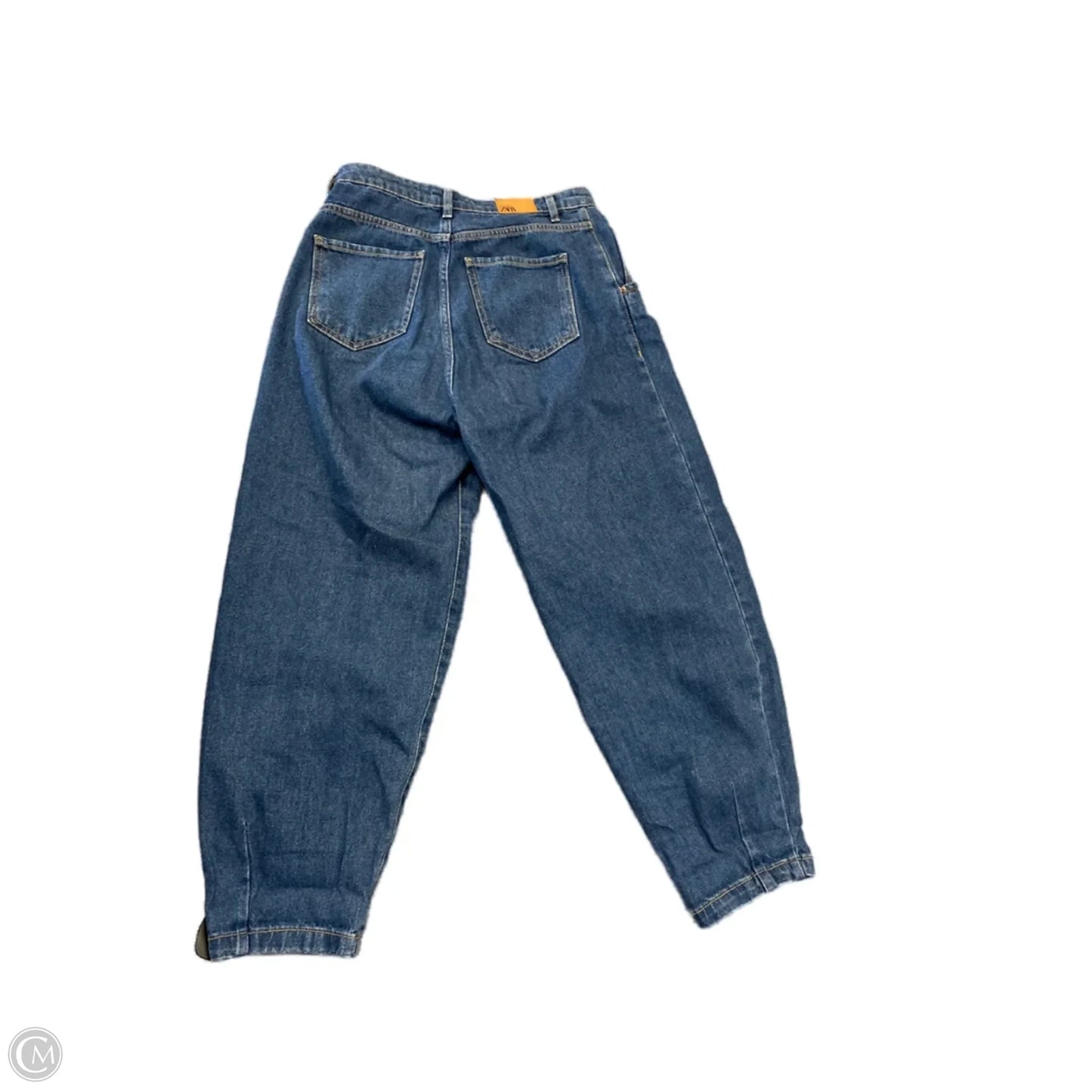 Jeans Boyfriend By Zara In Blue, Size: 6