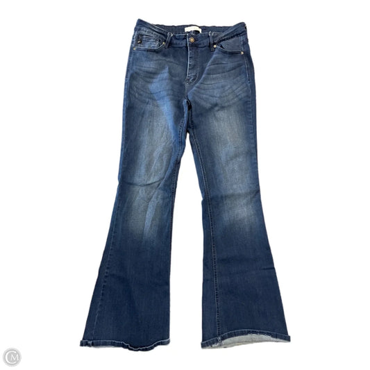 Jeans Boot Cut By Kancan In Blue Denim, Size: 16