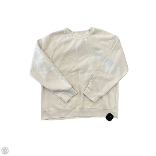 Sweatshirt Crewneck By H&m In Tan, Size: S
