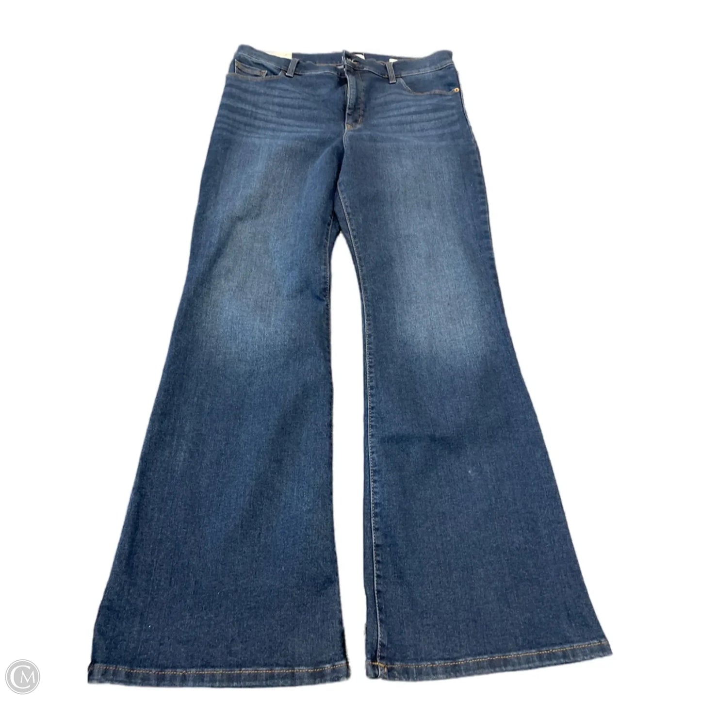 Jeans Flared By Jessica Simpson In Blue Denim, Size: 16