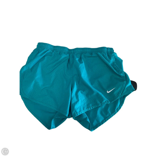 Athletic Shorts By Nike In Teal, Size: S