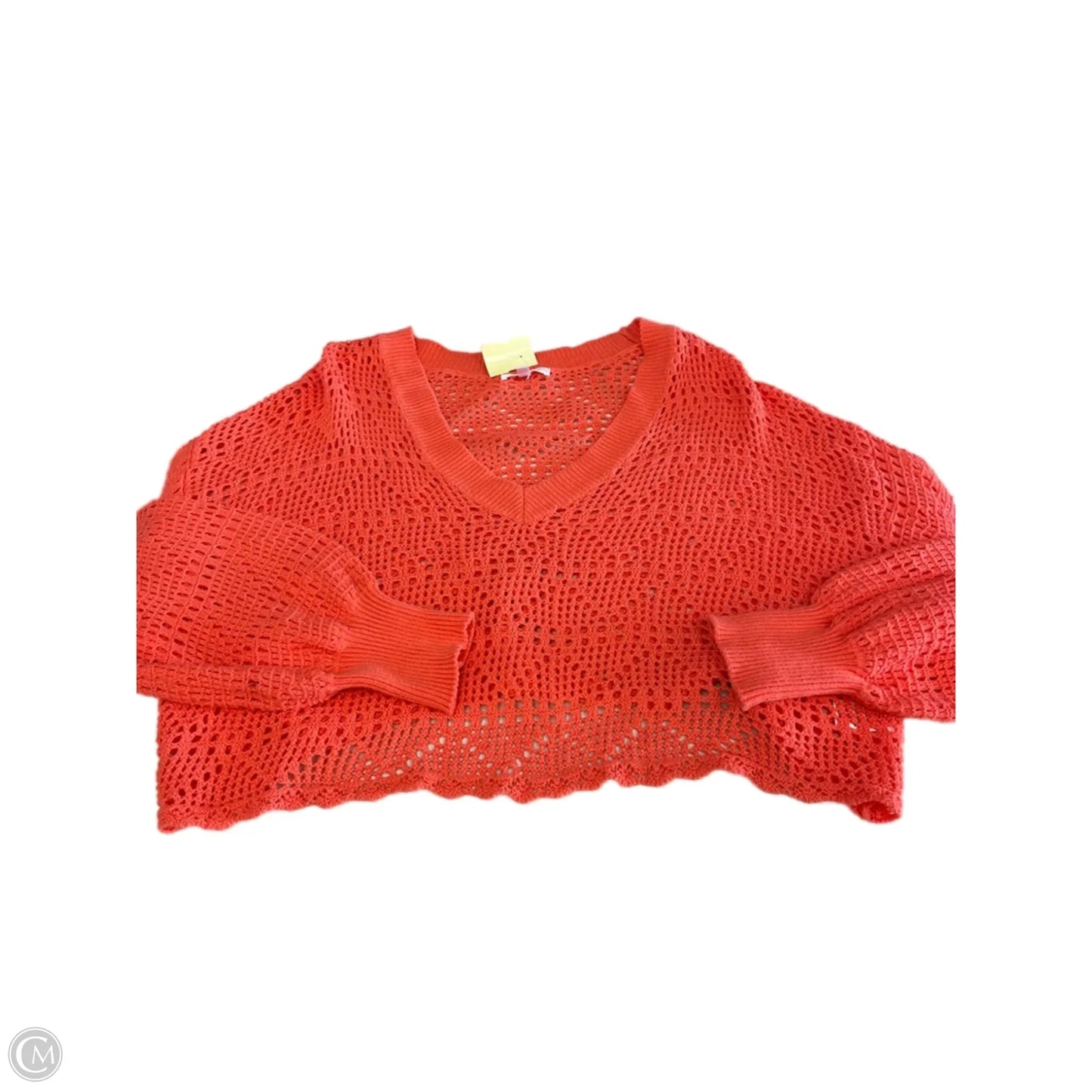 Sweater By Cmc In Coral, Size: Xl