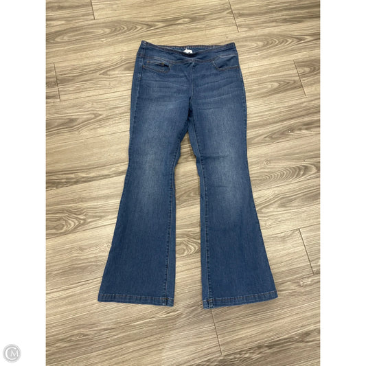 Jeans Flared By Sofia By Sofia Vergara In Blue, Size: 14