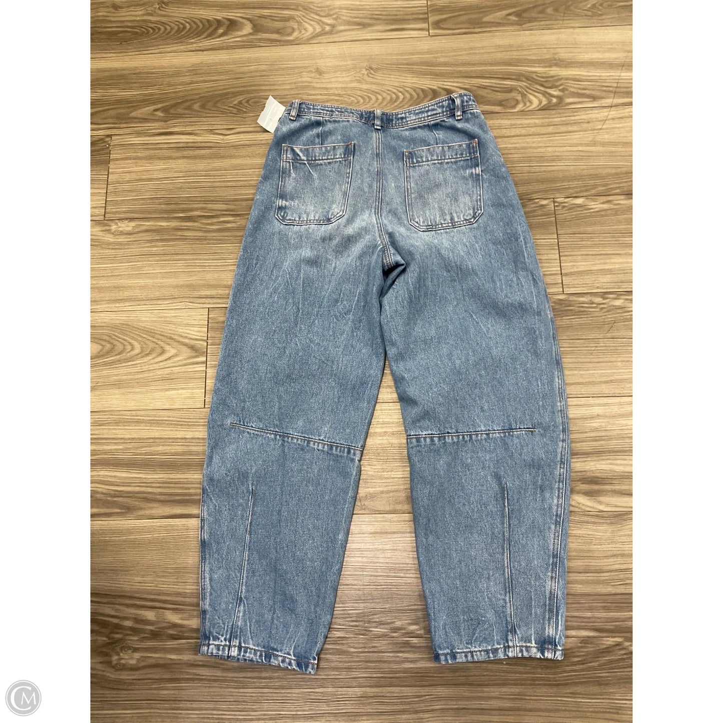 Jeans Wide Leg By Loft In Blue, Size: 4