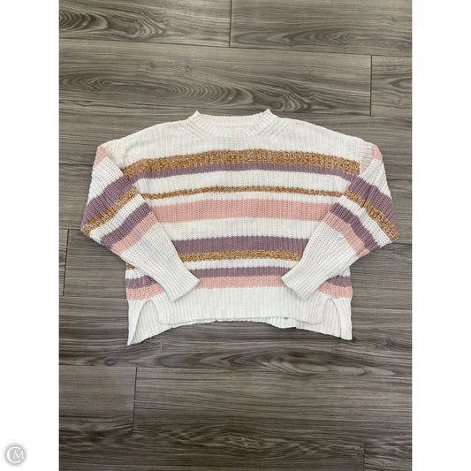 Sweater By Aeropostale In Striped Pattern, Size: S