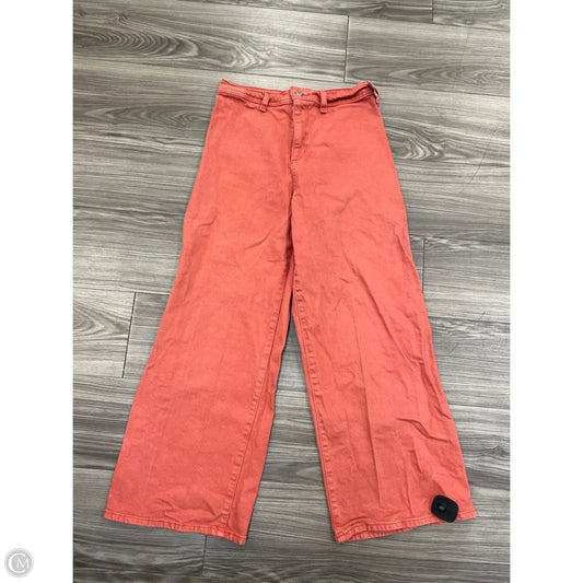 Jeans Wide Leg By Universal Thread In Orange, Size: 6