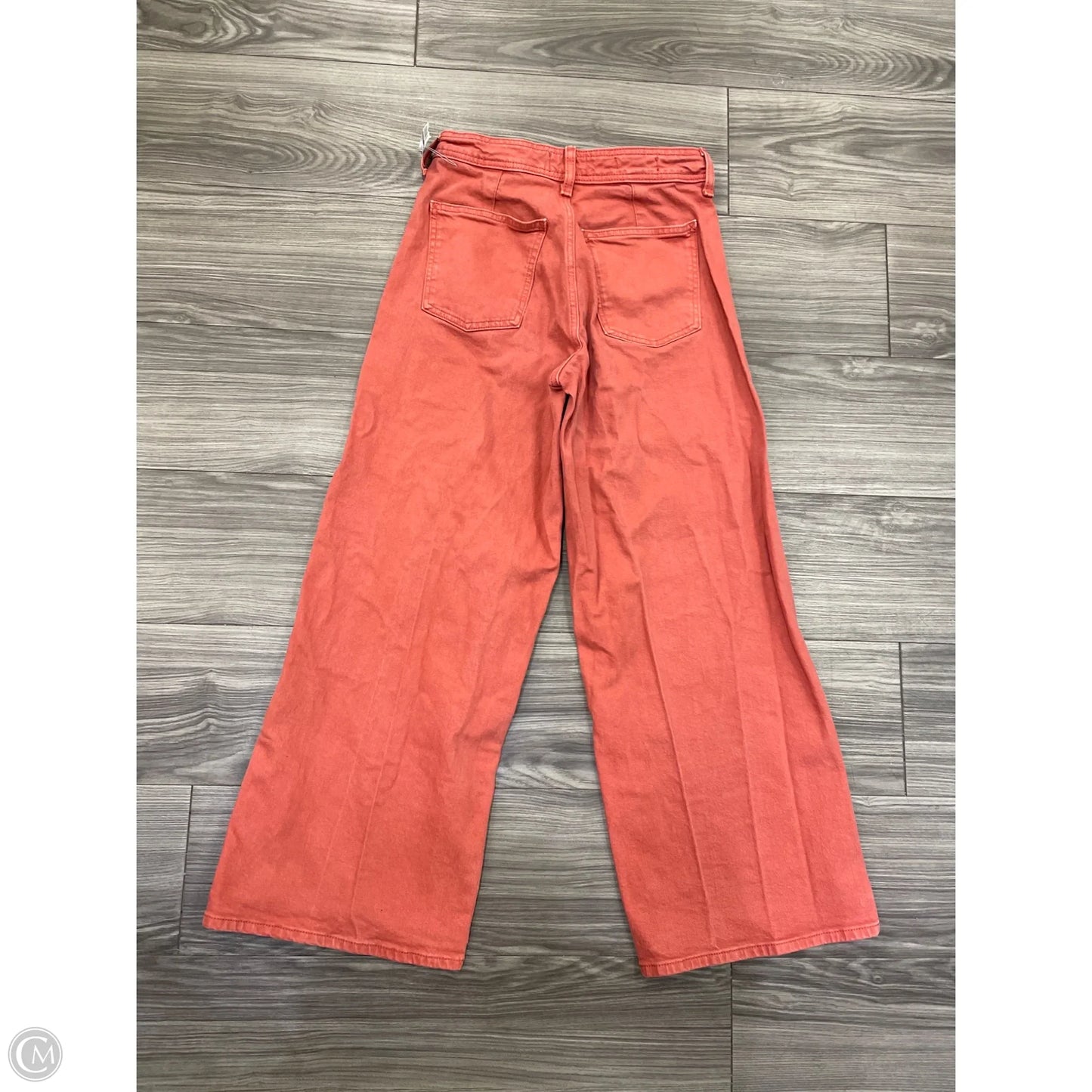 Jeans Wide Leg By Universal Thread In Orange, Size: 6