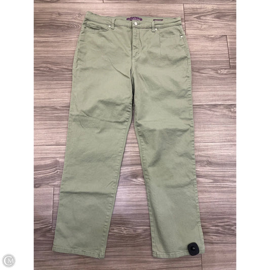 Jeans Straight By Gloria Vanderbilt In Green, Size: 16
