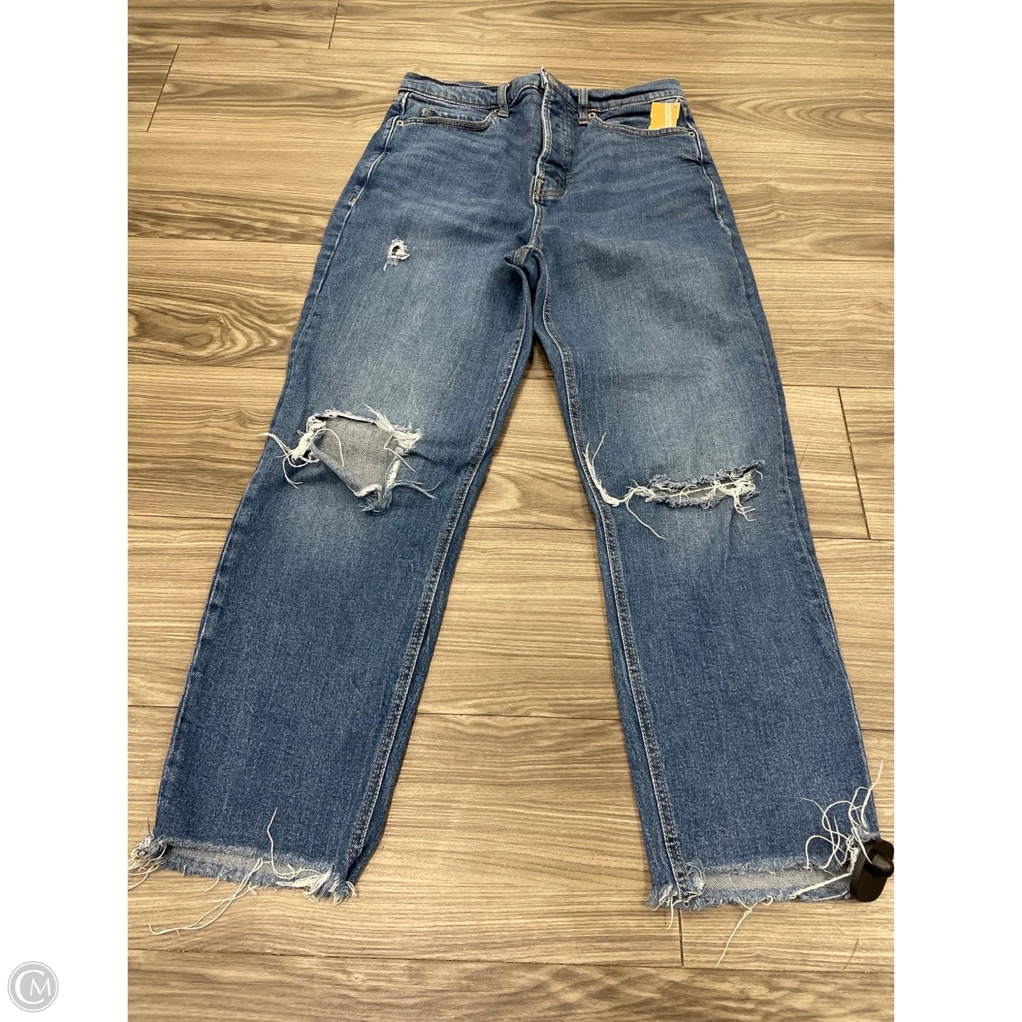 Jeans Boyfriend By Old Navy In Blue, Size: 10