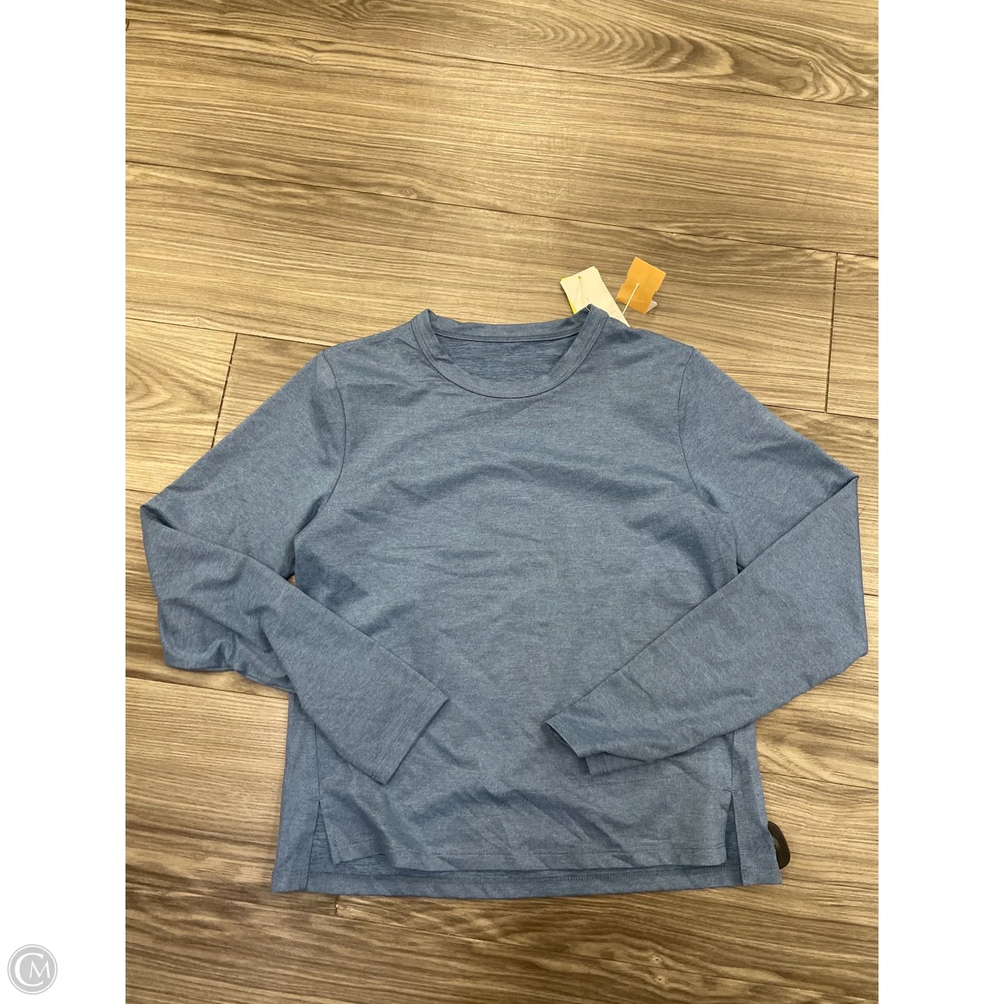 Top Long Sleeve By All In Motion In Blue, Size: S