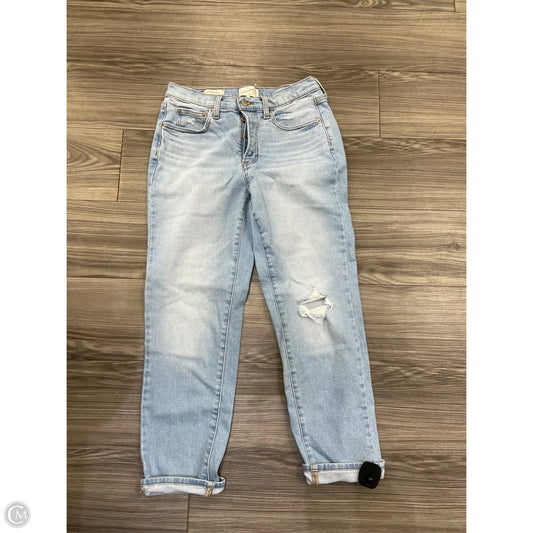 Jeans Boyfriend By Universal Thread In Blue, Size: 8