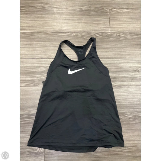 Athletic Tank Top By Nike In Black, Size: Xl