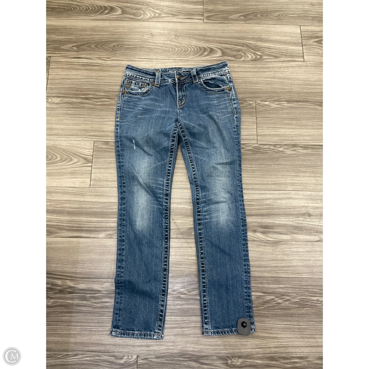 Jeans Boot Cut By Miss Me In Blue, Size: 4