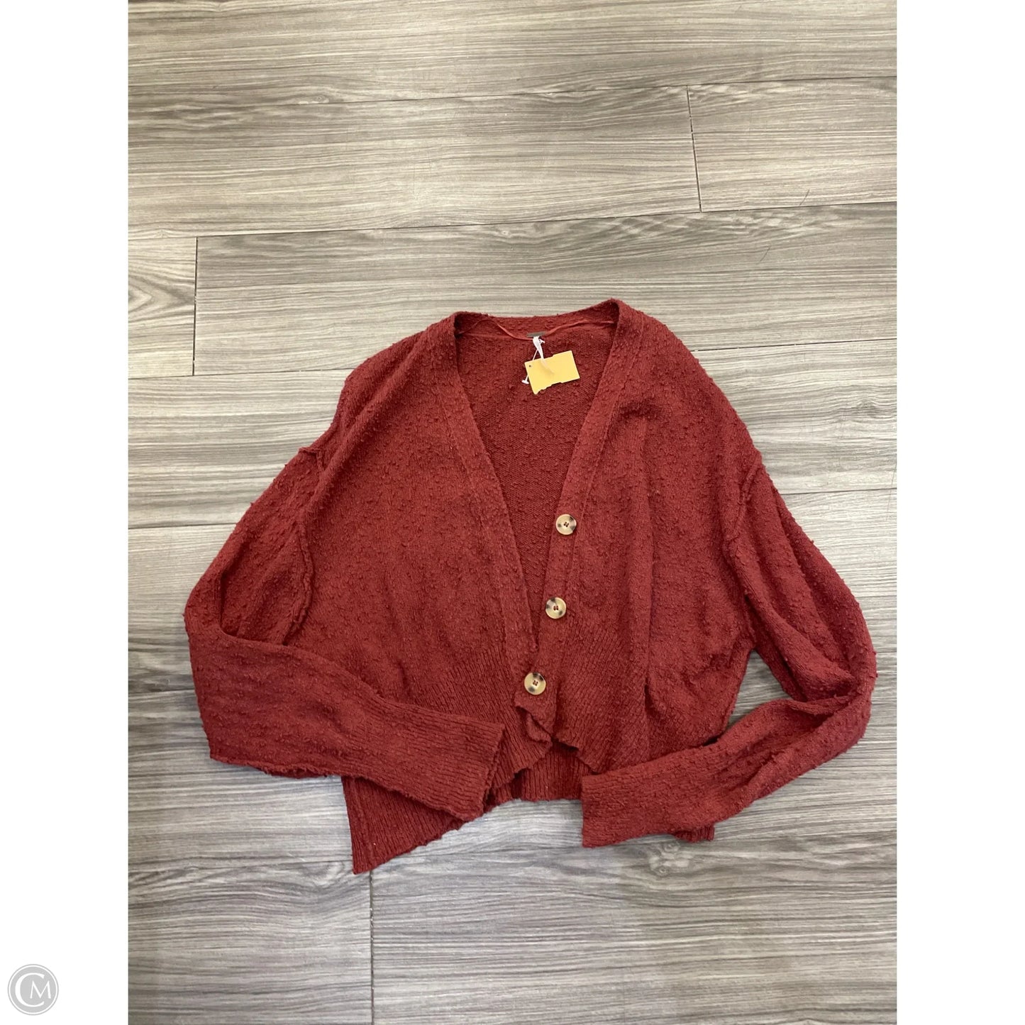 Sweater By Free People In Red, Size: Xs