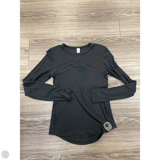 Top Long Sleeve By Lululemon In Black, Size: 6