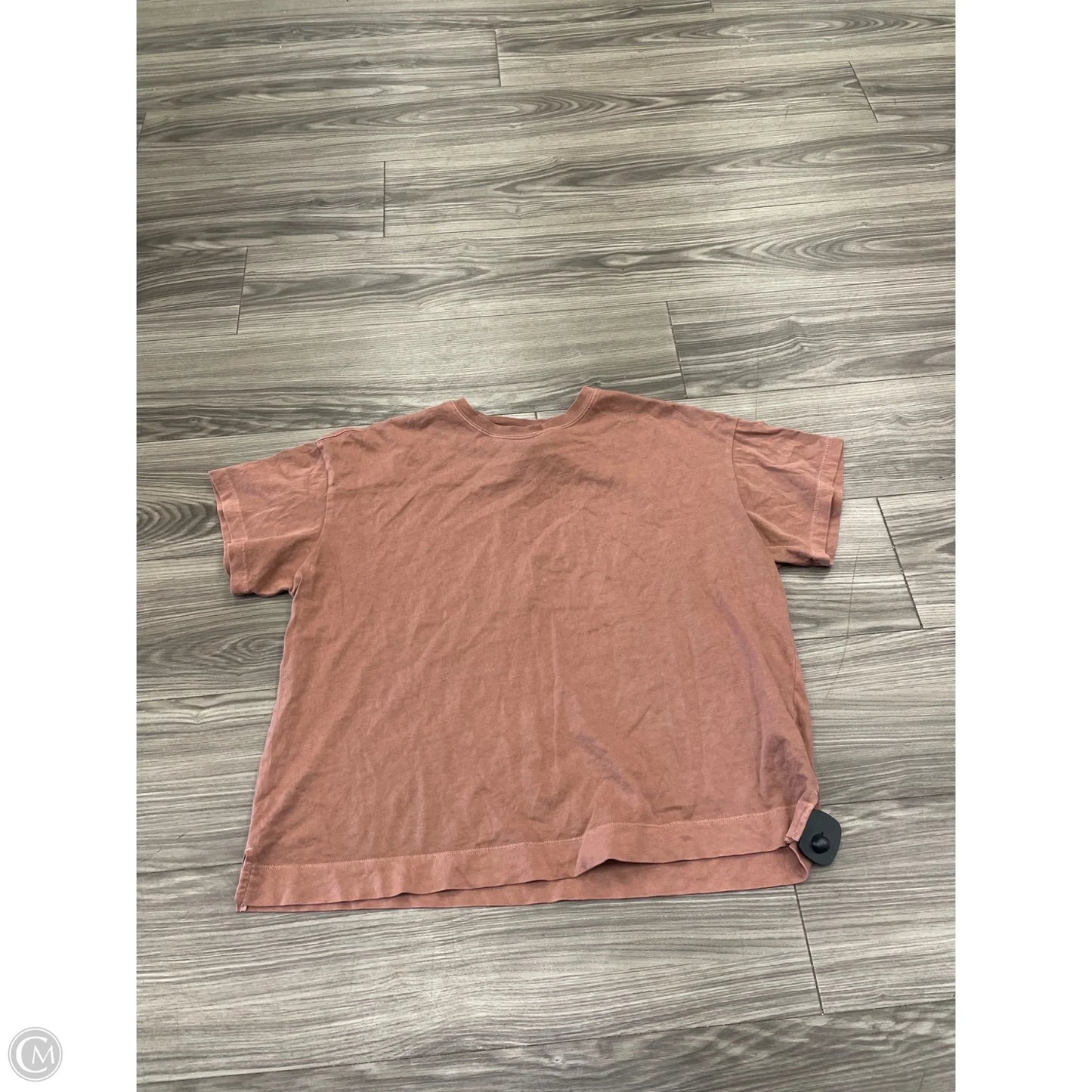 Top Short Sleeve By Old Navy In Brown, Size: L