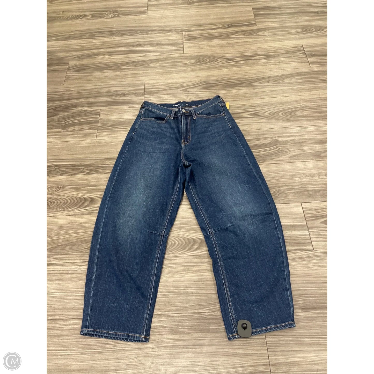 Jeans Wide Leg By Old Navy In Blue, Size: 8