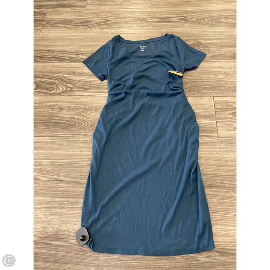 Dress Casual Short By Isabel Maternity In Blue, Size: S