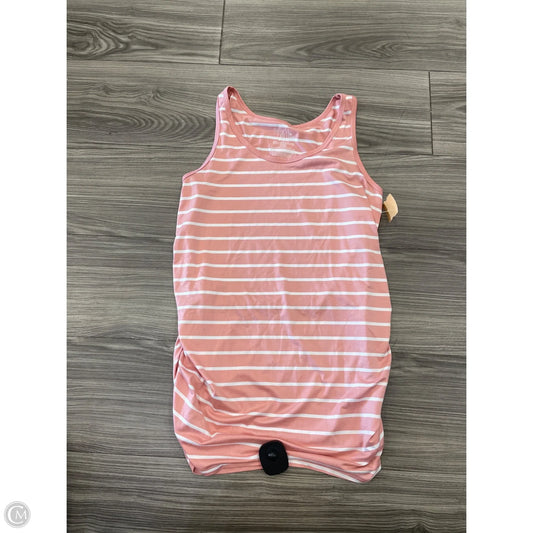 Tank Top By Time And Tru In Striped Pattern, Size: S
