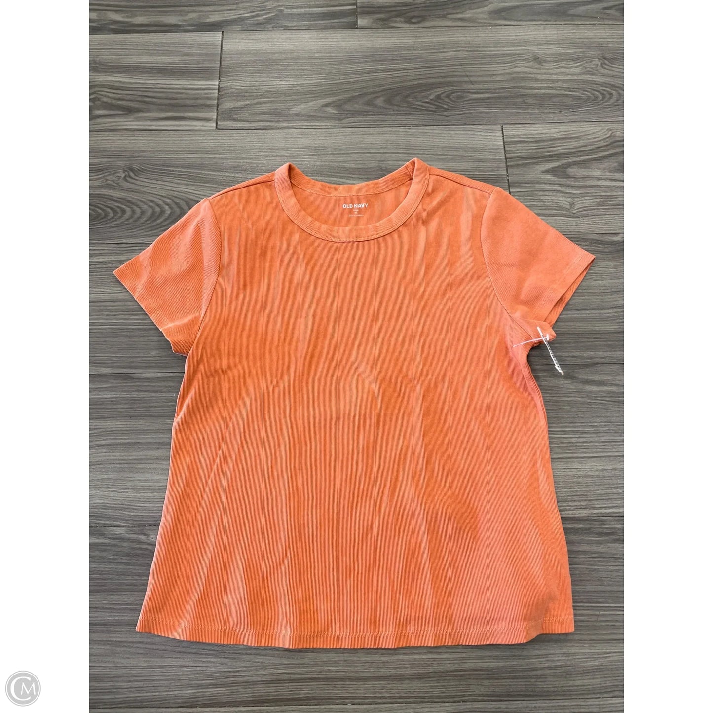Top Short Sleeve By Old Navy In Orange, Size: Xl