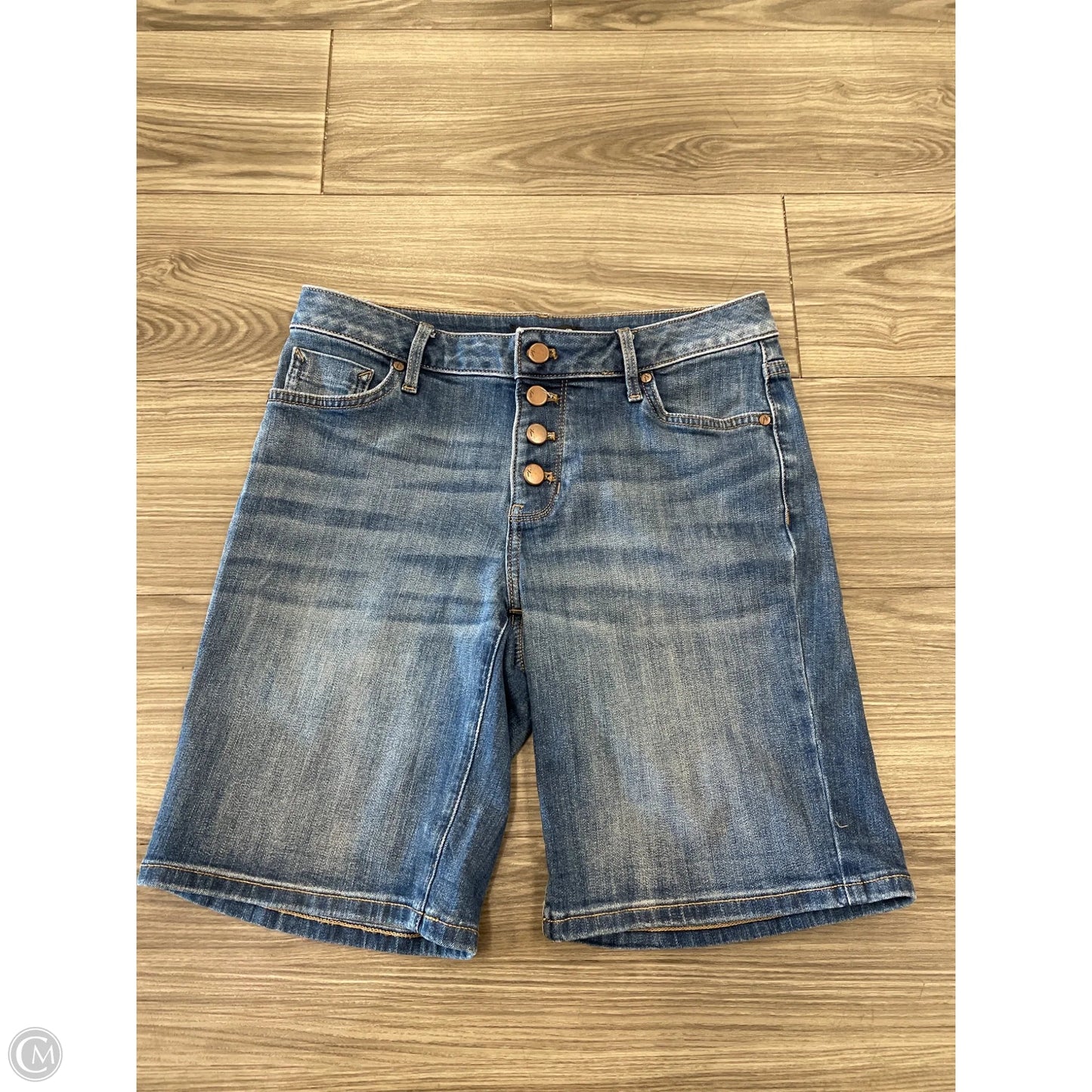 Shorts By Simply Vera In Blue, Size: 4