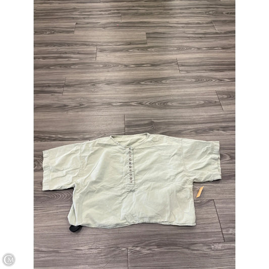 Top Short Sleeve By Clothes Mentor In Green, Size: M